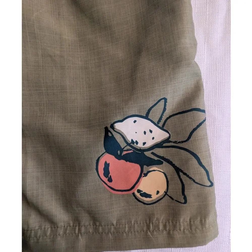Goodfellow Green & Grey Swim Shorts XXL